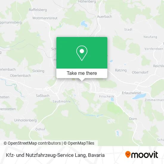 Карта Kfz- und Nutzfahrzeug-Service Lang
