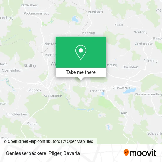 Карта Geniesserbäckerei Pilger