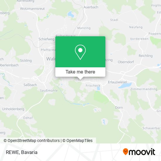 REWE map