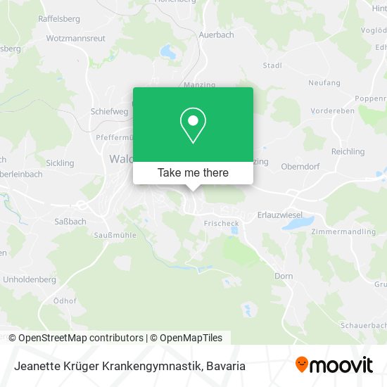 Jeanette Krüger Krankengymnastik map