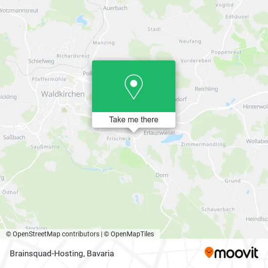 Карта Brainsquad-Hosting