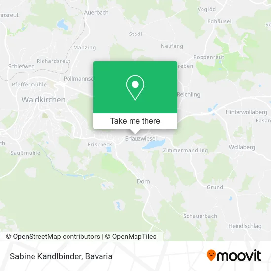 Карта Sabine Kandlbinder