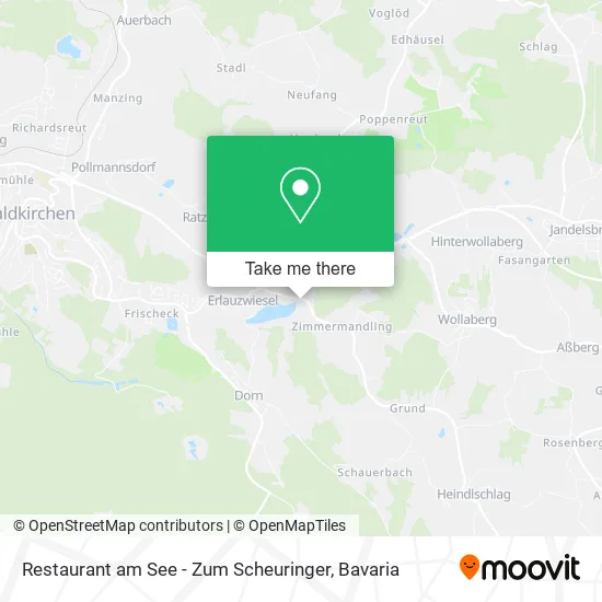 Restaurant am See - Zum Scheuringer map