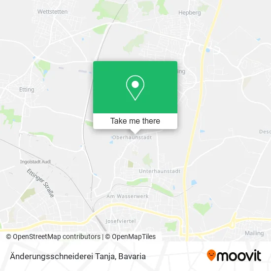 Änderungsschneiderei Tanja map