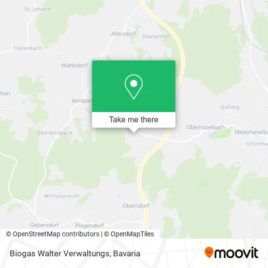 Карта Biogas Walter Verwaltungs