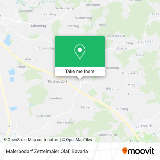Malerbedarf Zettelmaier Olaf map