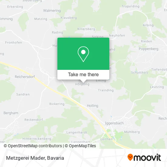 Карта Metzgerei Mader