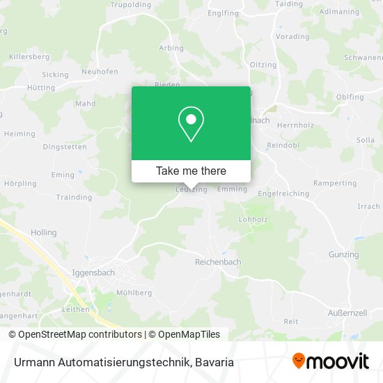 Urmann Automatisierungstechnik map
