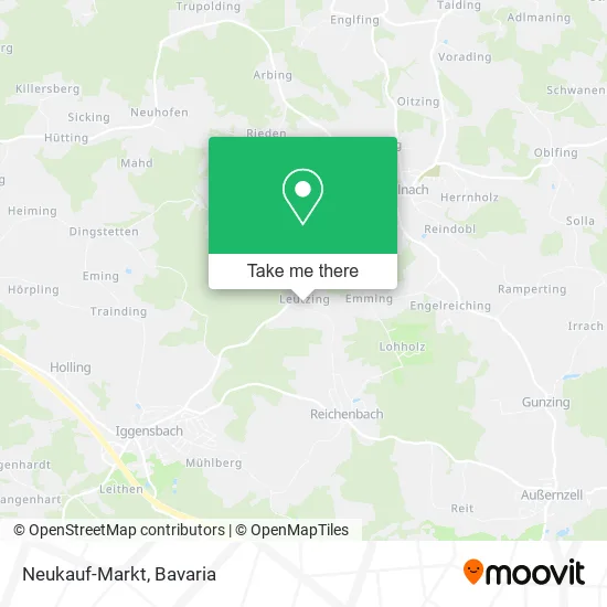 Карта Neukauf-Markt