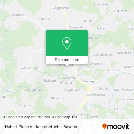 Hubert Plach Verkehrsbetriebe map