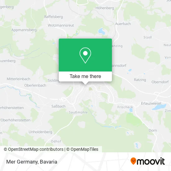 Карта Mer Germany