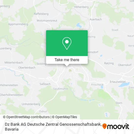 Карта Dz Bank AG Deutsche Zentral Genossenschaftsbank