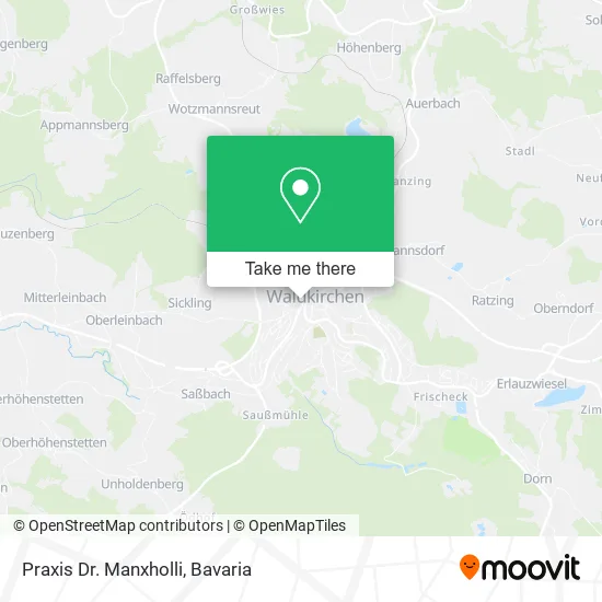 Praxis Dr. Manxholli map
