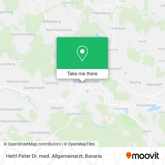 Hettl Peter Dr. med. Allgemeinarzt map