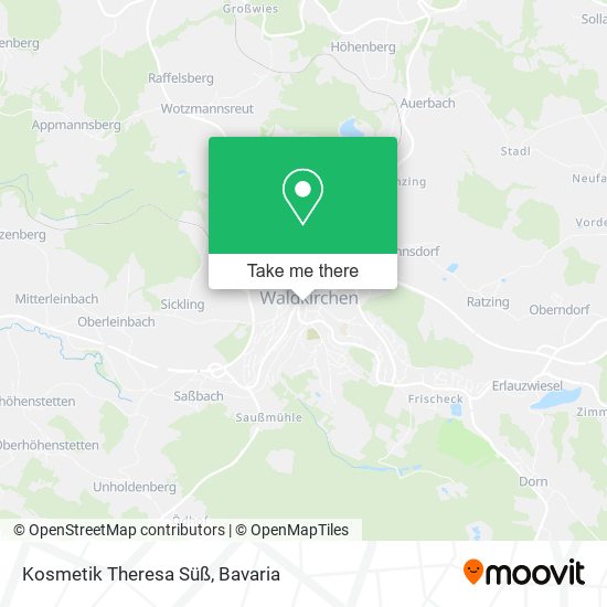 Kosmetik Theresa Süß map