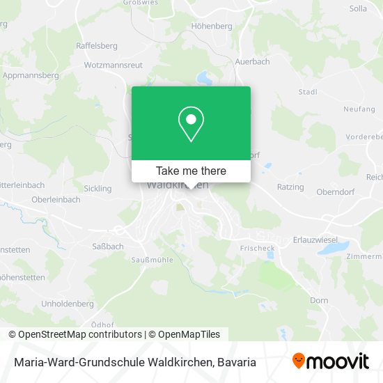 Maria-Ward-Grundschule Waldkirchen map