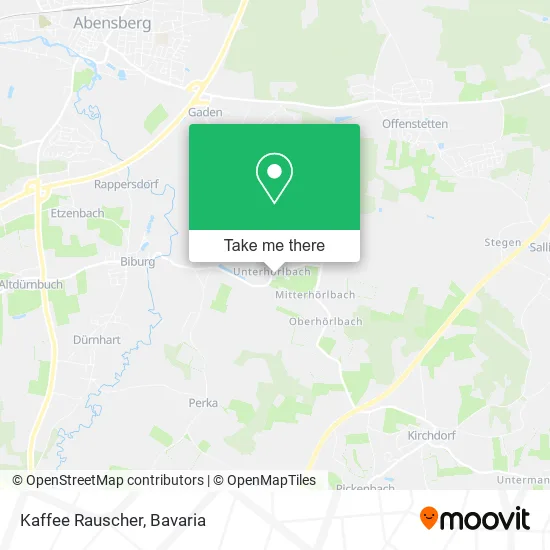 Карта Kaffee Rauscher