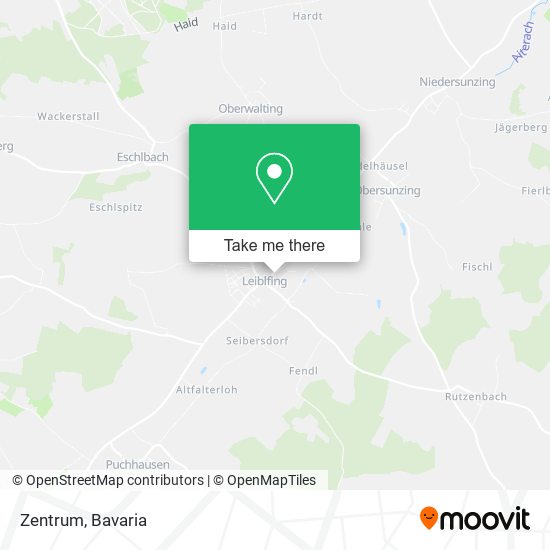 Zentrum map