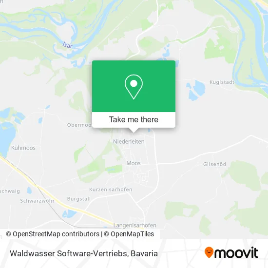 Карта Waldwasser Software-Vertriebs