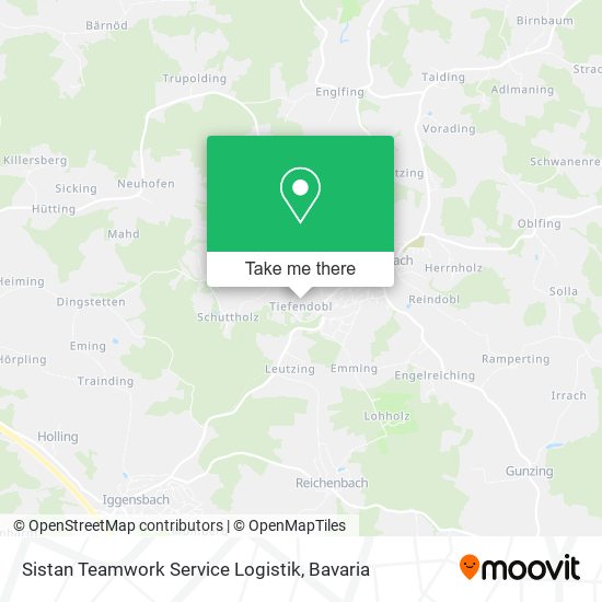 Sistan Teamwork Service Logistik map