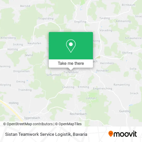 Карта Sistan Teamwork Service Logistik