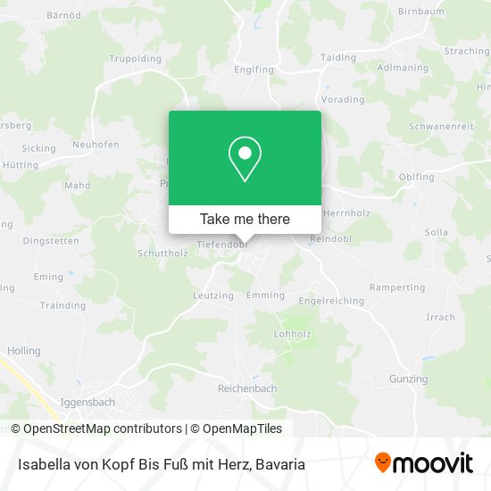 Isabella von Kopf Bis Fuß mit Herz map
