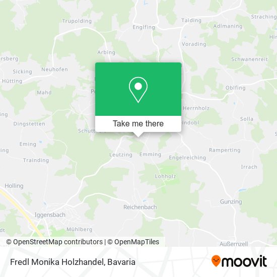 Fredl Monika Holzhandel map