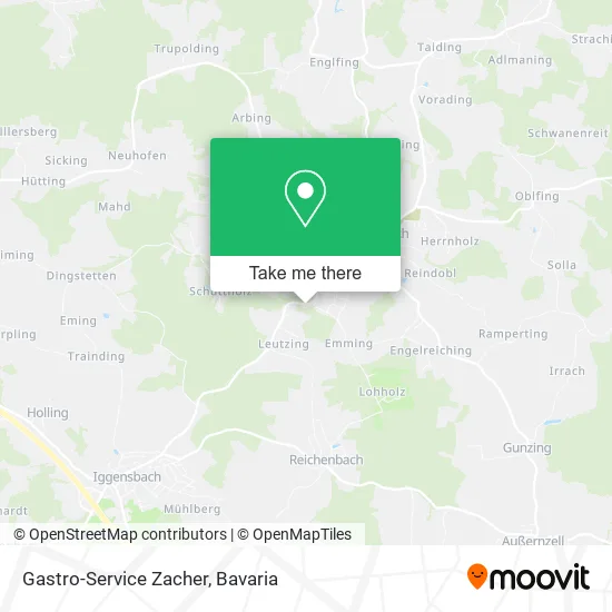 Карта Gastro-Service Zacher
