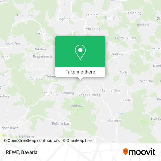 REWE map