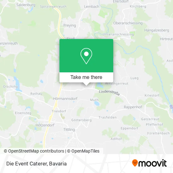 Карта Die Event Caterer