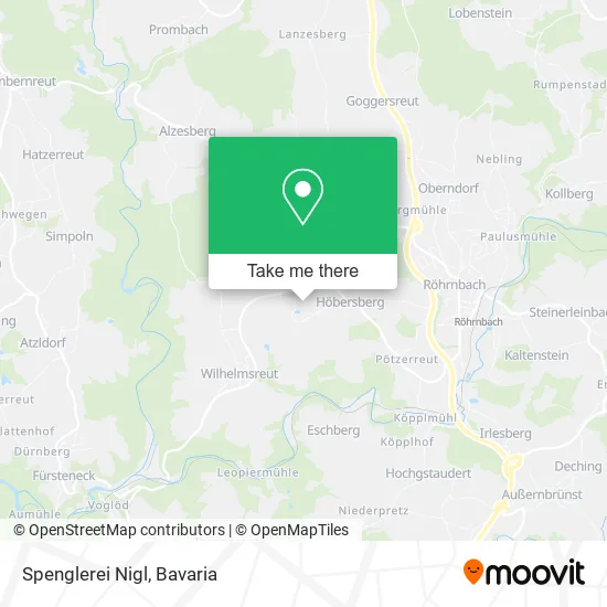 Карта Spenglerei Nigl