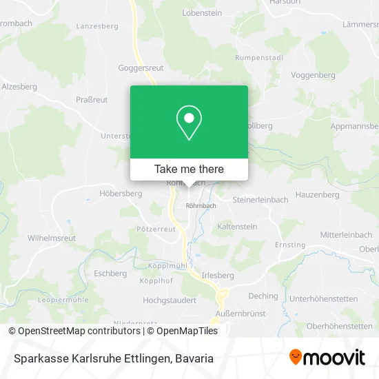 Карта Sparkasse Karlsruhe Ettlingen