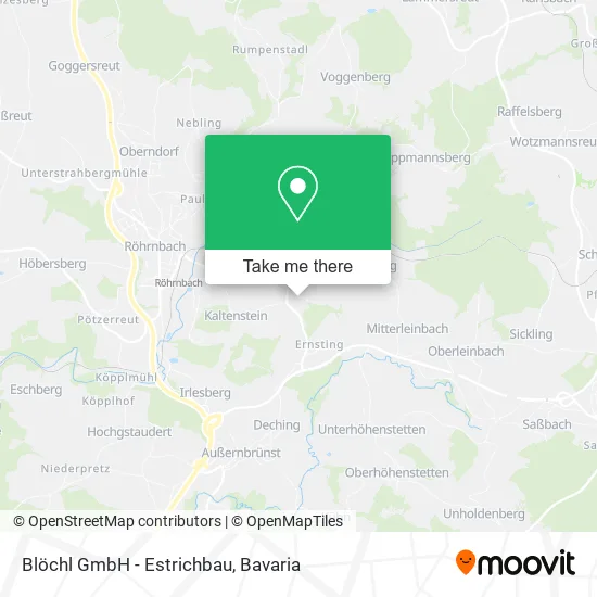 Карта Blöchl GmbH - Estrichbau