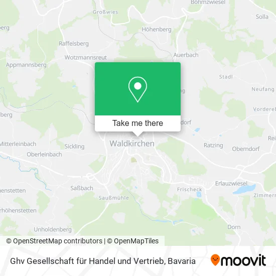 Карта Ghv Gesellschaft für Handel und Vertrieb