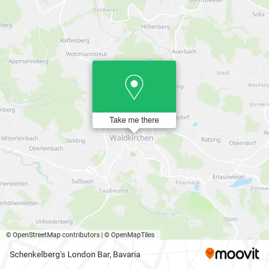 Карта Schenkelberg's London Bar