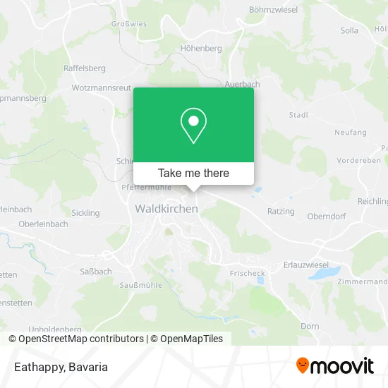Карта Eathappy