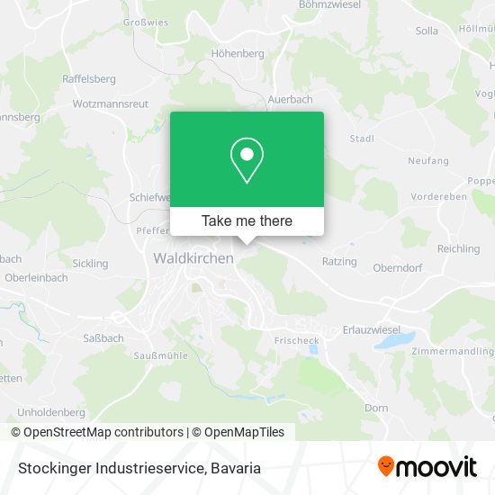 Stockinger Industrieservice map
