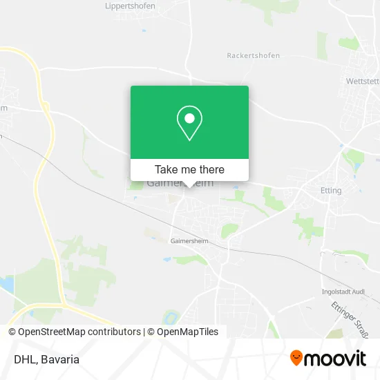 Карта DHL