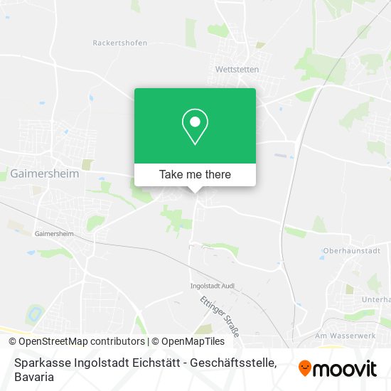 Sparkasse Ingolstadt Eichstätt - Geschäftsstelle map