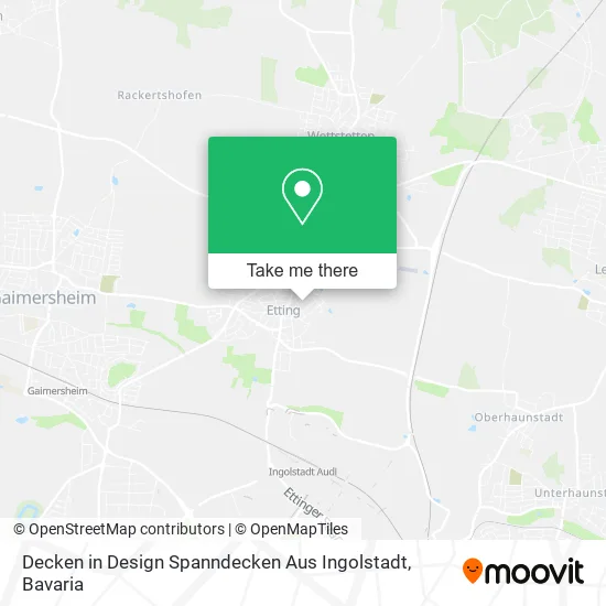 Карта Decken in Design Spanndecken Aus Ingolstadt
