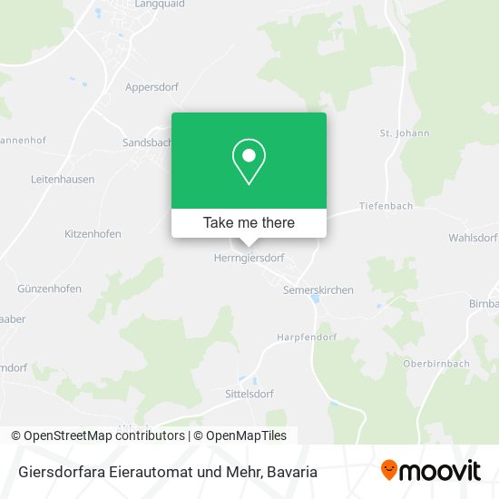 Giersdorfara Eierautomat und Mehr map