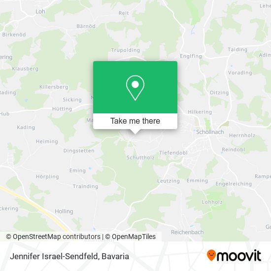 Jennifer Israel-Sendfeld map