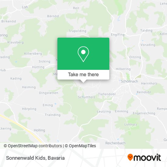 Sonnenwald Kids map