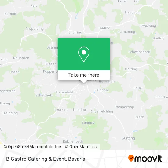 Карта B Gastro Catering & Event