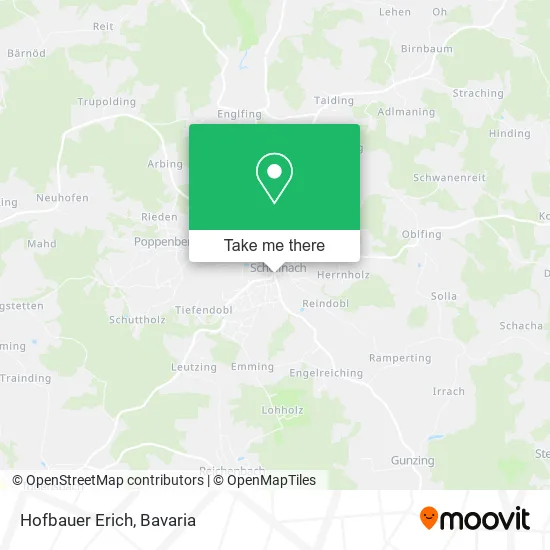 Карта Hofbauer Erich