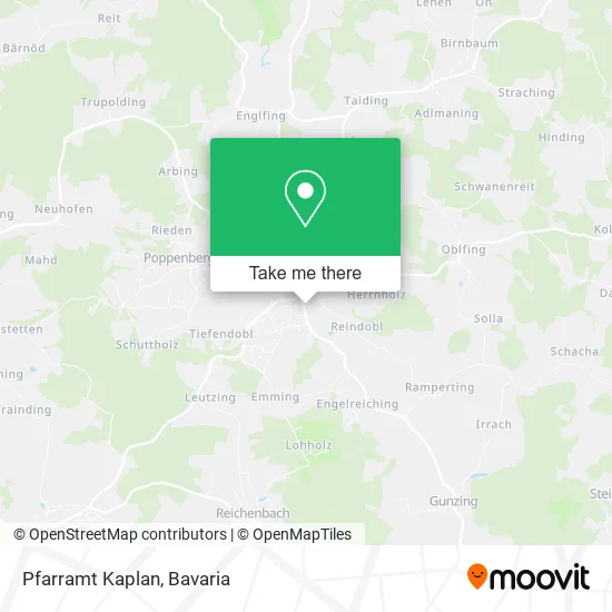 Карта Pfarramt Kaplan