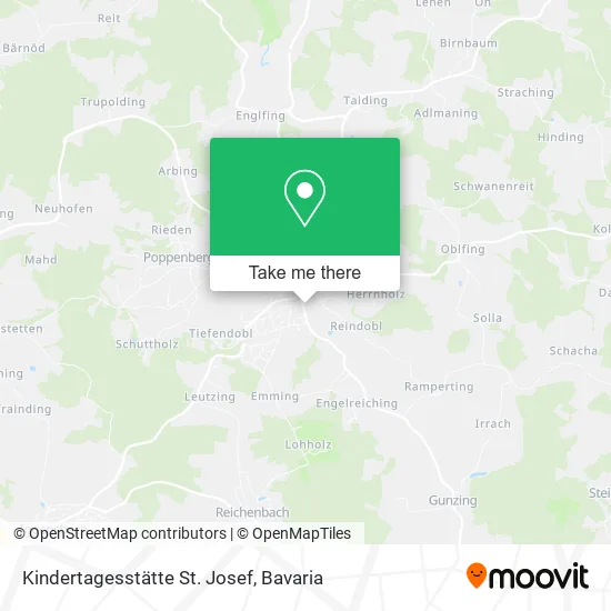 Карта Kindertagesstätte St. Josef