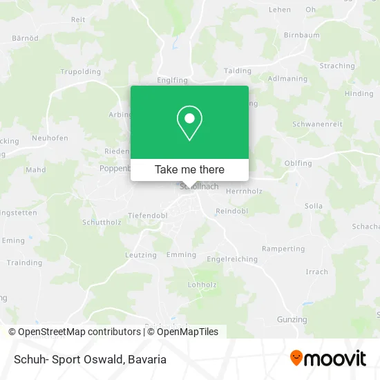 Карта Schuh- Sport Oswald