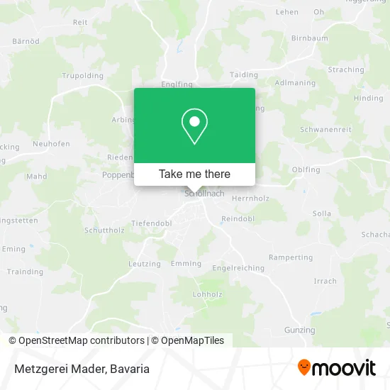 Карта Metzgerei Mader