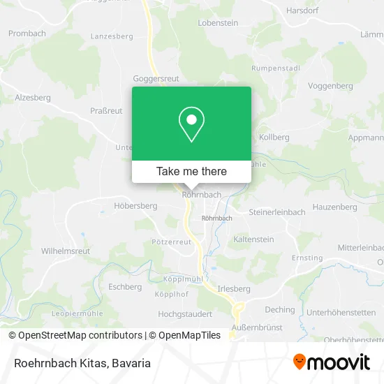 Карта Roehrnbach Kitas